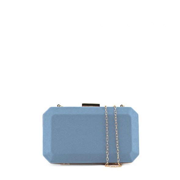 Bolso Fiesta Clutch Efecto Ante